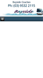 Mobile Screenshot of baysidecoaches.com.au